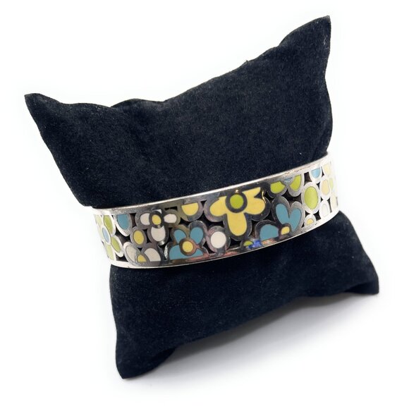 Brighton Jewelry - Brighton Pastel Flower Bangle Bracelet - 5050